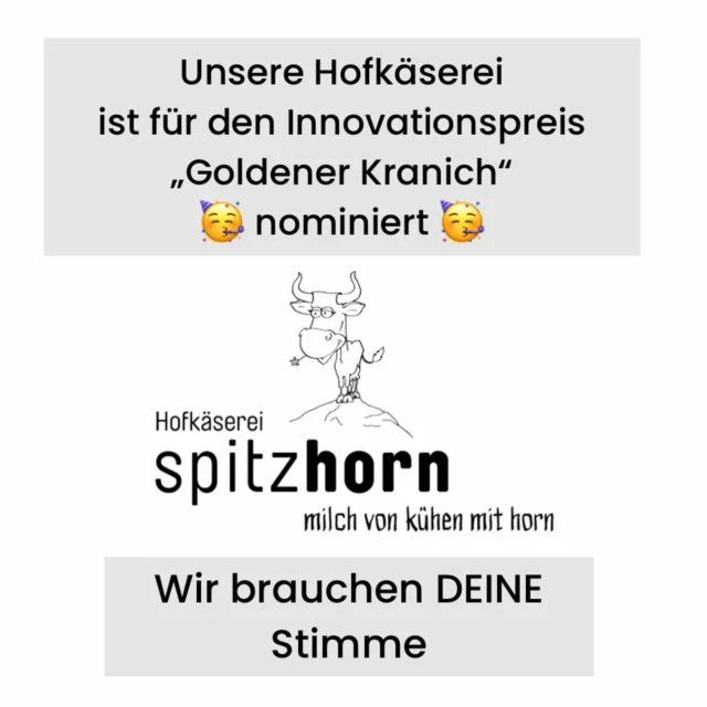 Jetzt abstimmen unter:
https://www.gewerbevereinsaanenland.ch/goldener-kranich-2024
Danke für deine Unterstützung!